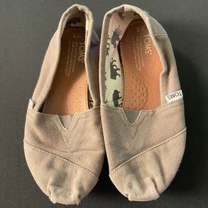 Gray Toms Slip On Loafers